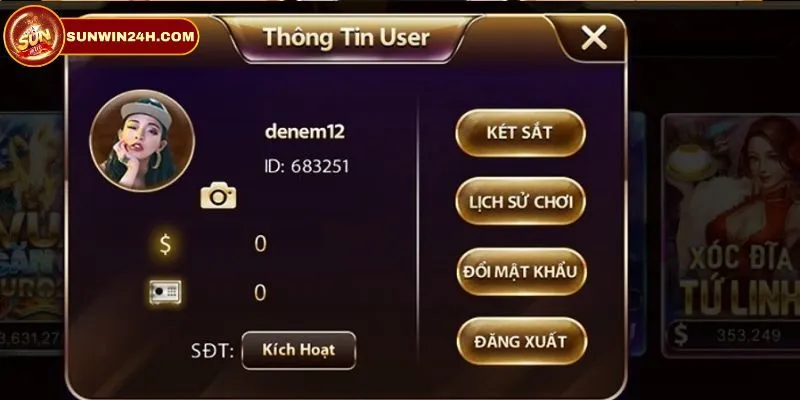 Đăng ký Sunwin trên điện thoại dễ dàng thông qua ứng dụng 